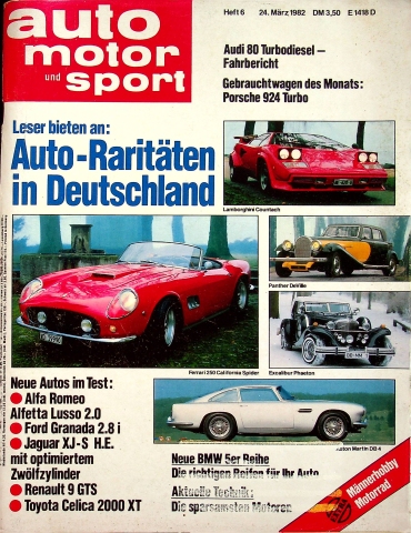 Deckblatt Auto Motor und Sport (06/1982)